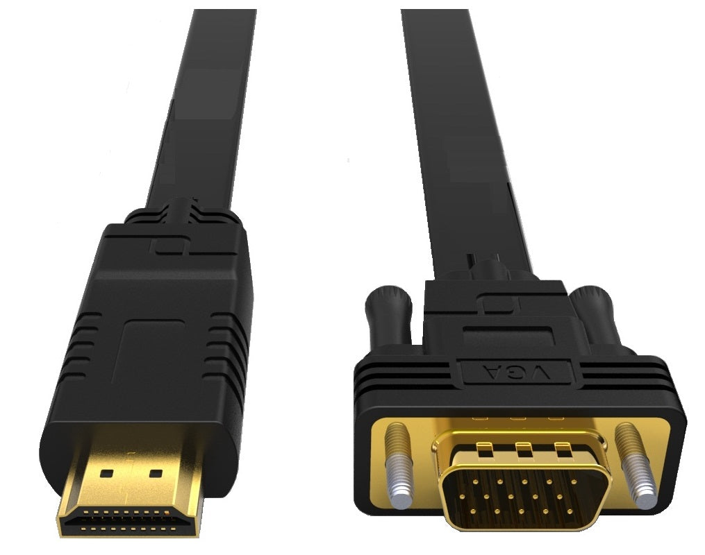 8Ware HDMI to VGA Converter Cable 2m Male to Male 8Ware HDMI to VGA Converter Cable 2m Male to Male